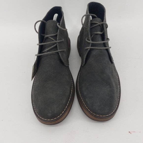 Joseph Abboud Gray Suede Chukka Boots Size 10 - Picture 3 of 6